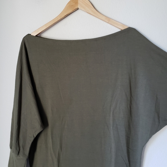 Off-The-Shoulder T-Shirt Dress - Picture 5 of 10